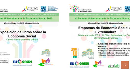 Actos VI Semana Universitaria de la Economía Social